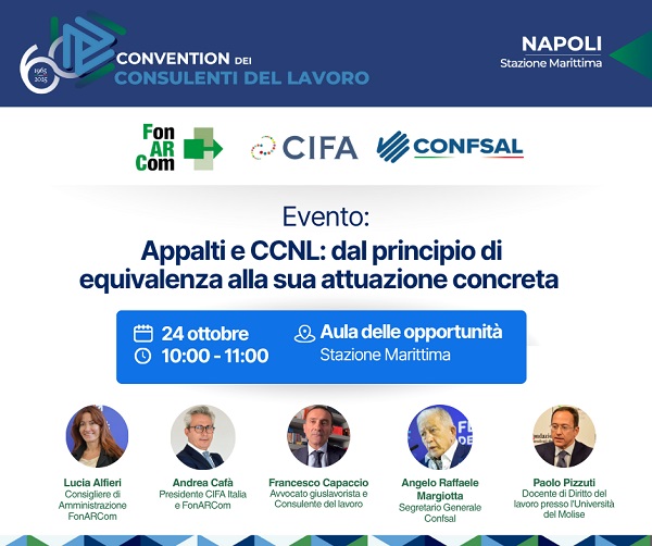 Convention dei Consulenti del Lavoro